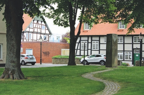 church, community, park
