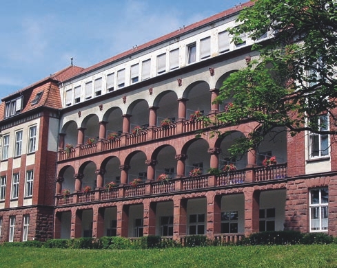 building, hospital