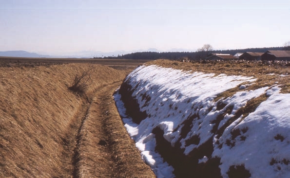 Ditch, Outdoors, Ground, Nature, Soil