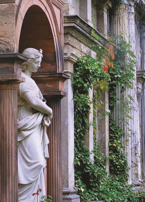  Person, Architecture, Building, Monastery, Art, Arch, Ivy, Plant, Sculpture, Hiram Powers