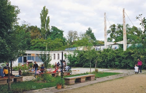 hotel, building, community, garden