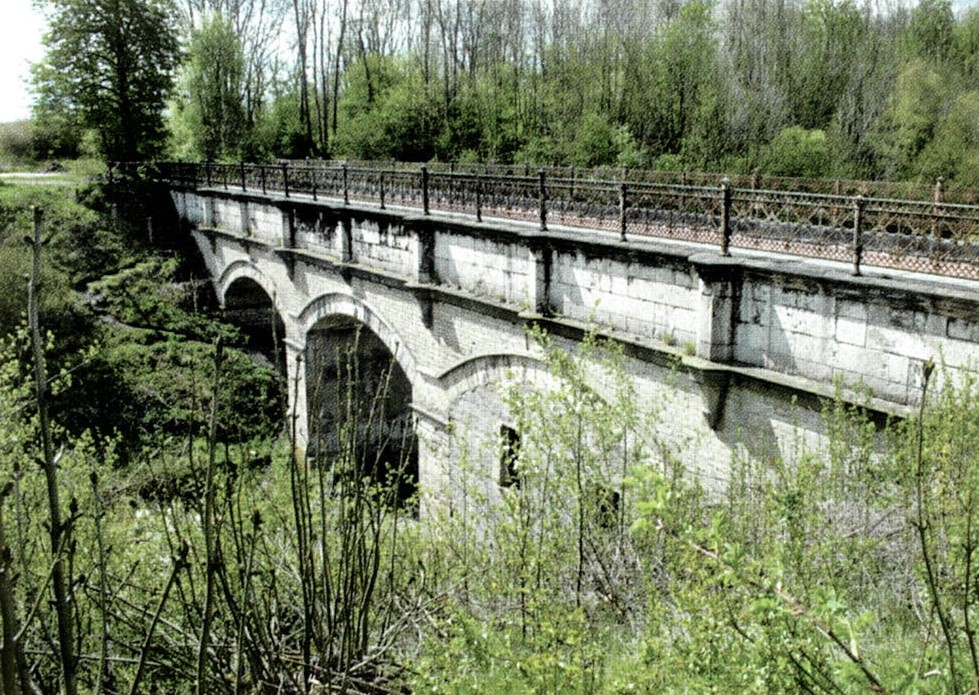 bridge, building, aqueduct