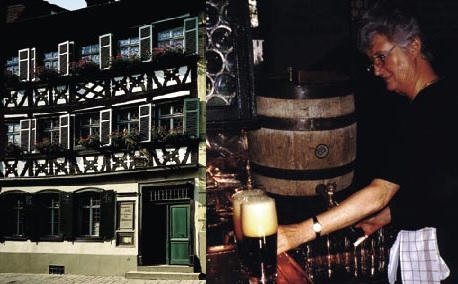 City, Urban, Wristwatch, Accessories, Glasses, Adult, Male, Man, Person, Alcohol, Beer, Beverage, Pub, Architecture, Building, Factory, Jewelry, Necklace, Outdoors, Cup